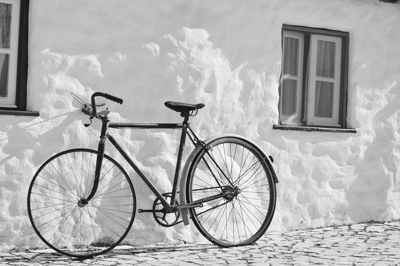 Upcycled Bicycle Sculpture